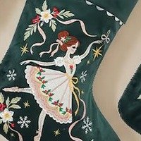 The Ballerina Christmas Stocking